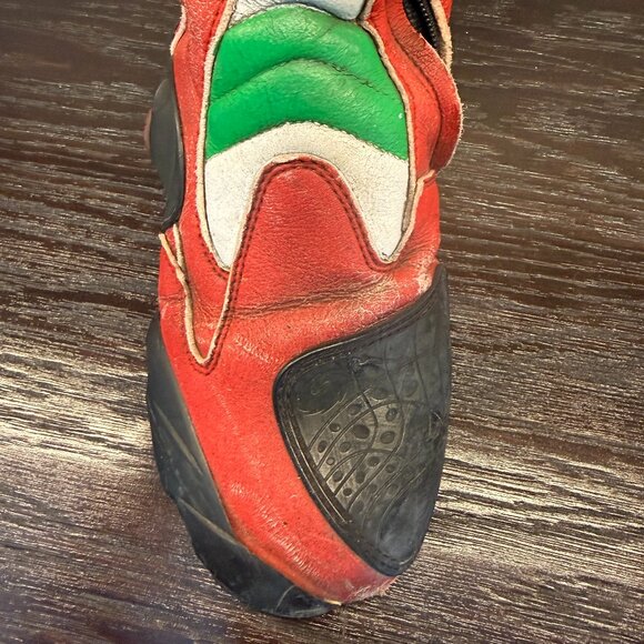 Sidi Stivali Motorcycle Boots Mens 10 Red Zip Made in Italy Alpine Stars main image 4